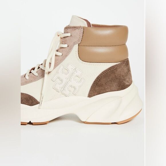 Tory Burch Good‎ Luck Hiker, Cream/Oakwood, Style 83840 - Picture 5 of 7